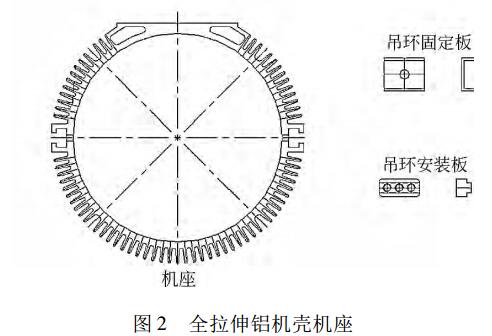 電動(dòng)葫蘆的全拉伸鋁機(jī)殼機(jī)座